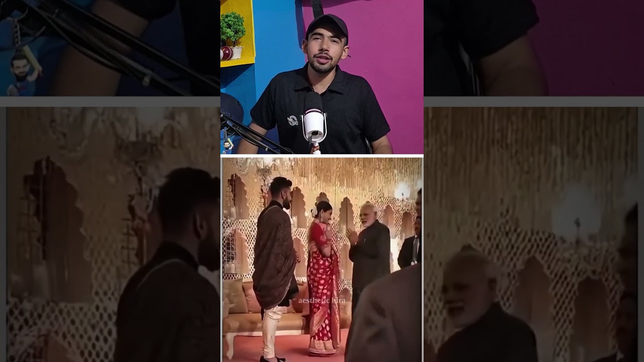 Virat Kohli and Anushka Sharma's reception: Narendra Modi brings two roses for them, Virat-Modi f...