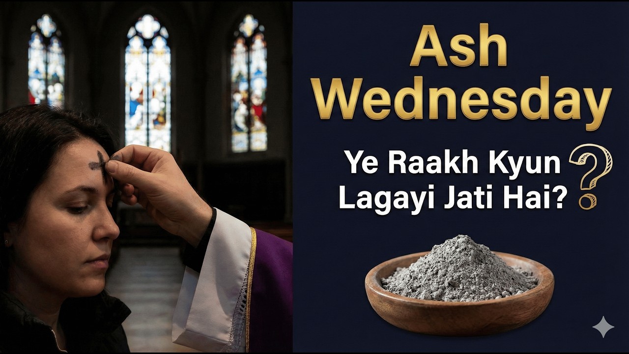 Ash Wednesday Kya Hai, Ye Raakh Kyun Lagayi Jati Hai ?