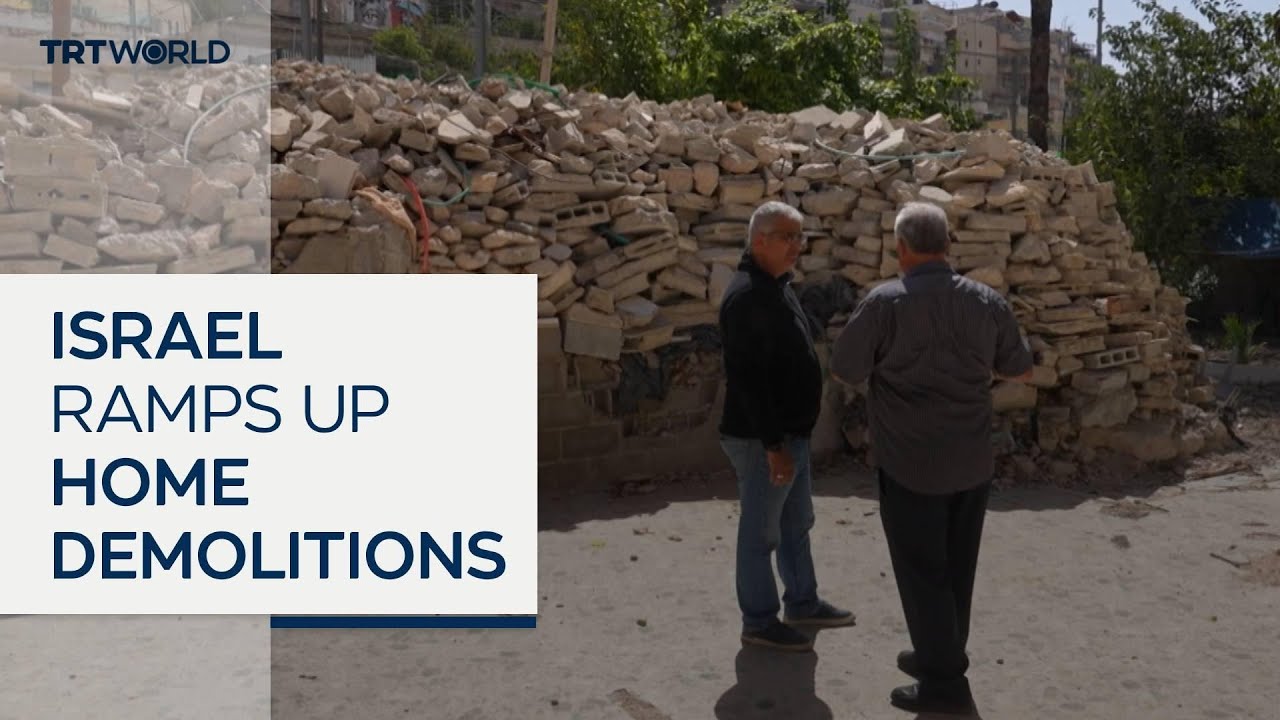 Israel demolishes more Palestinian homes in occupied East Jerusalem