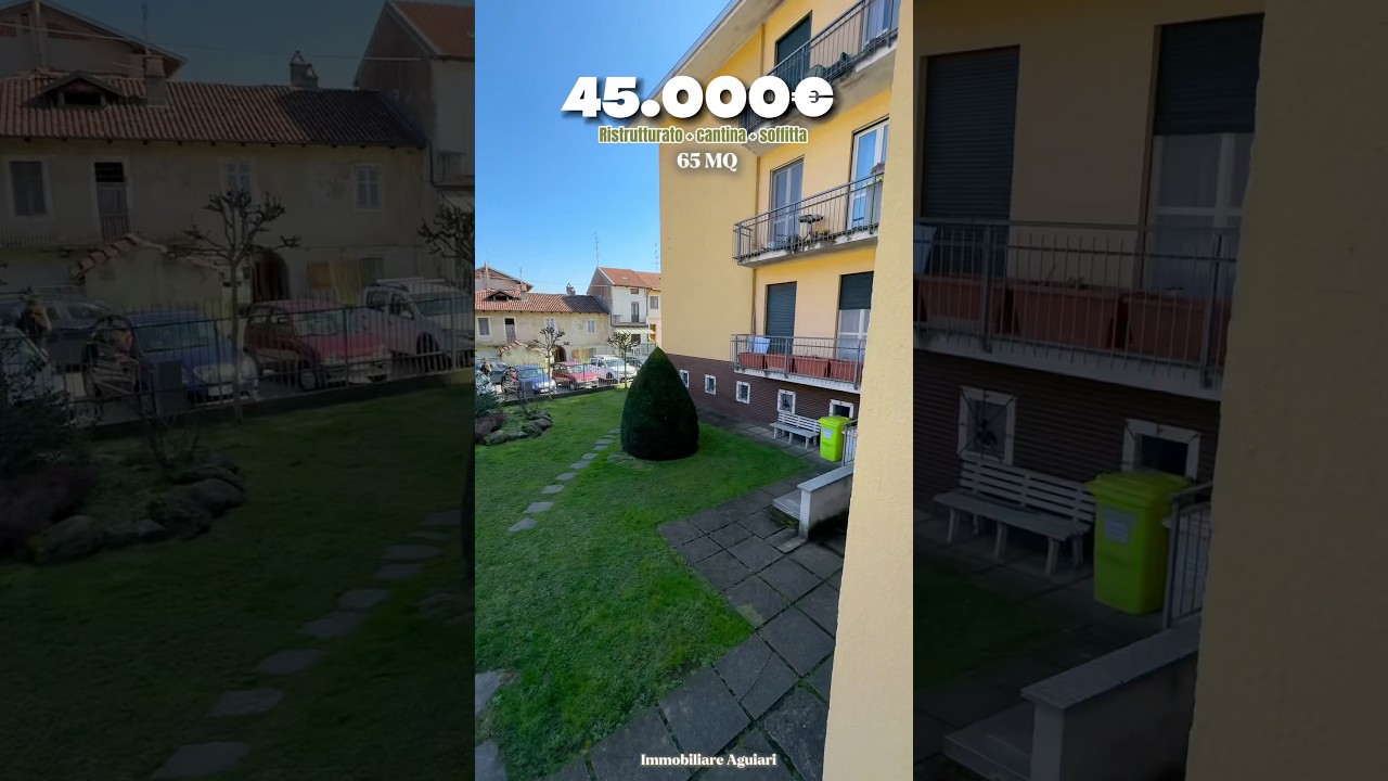 45.000&euro; 🔑 In Vendita A Biella Chiavazza alloggio ristrutturato e arredato🔔 #biella #casa #alloggio