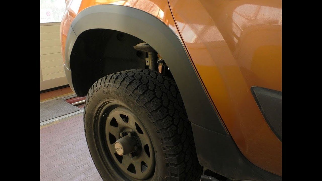 Dacia Duster II Radlaufschutz hinten