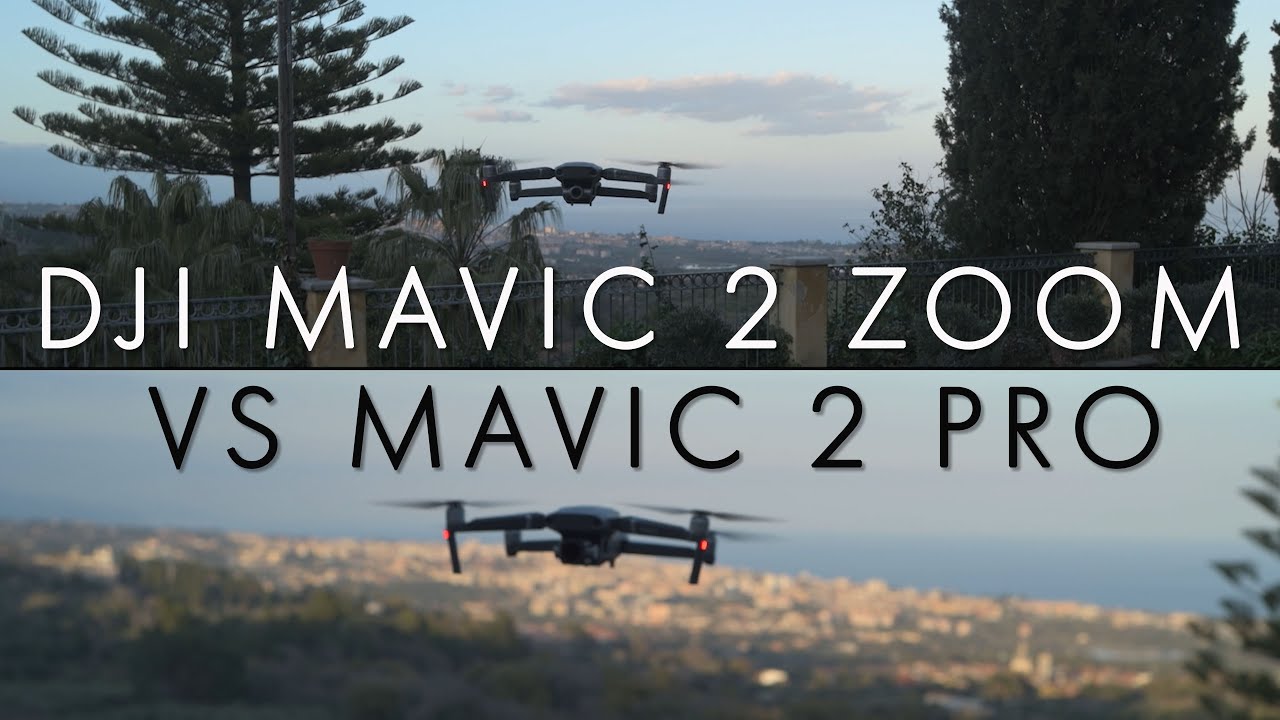 Mavic 2 Pro vs Mavic 2 Zoom comparison