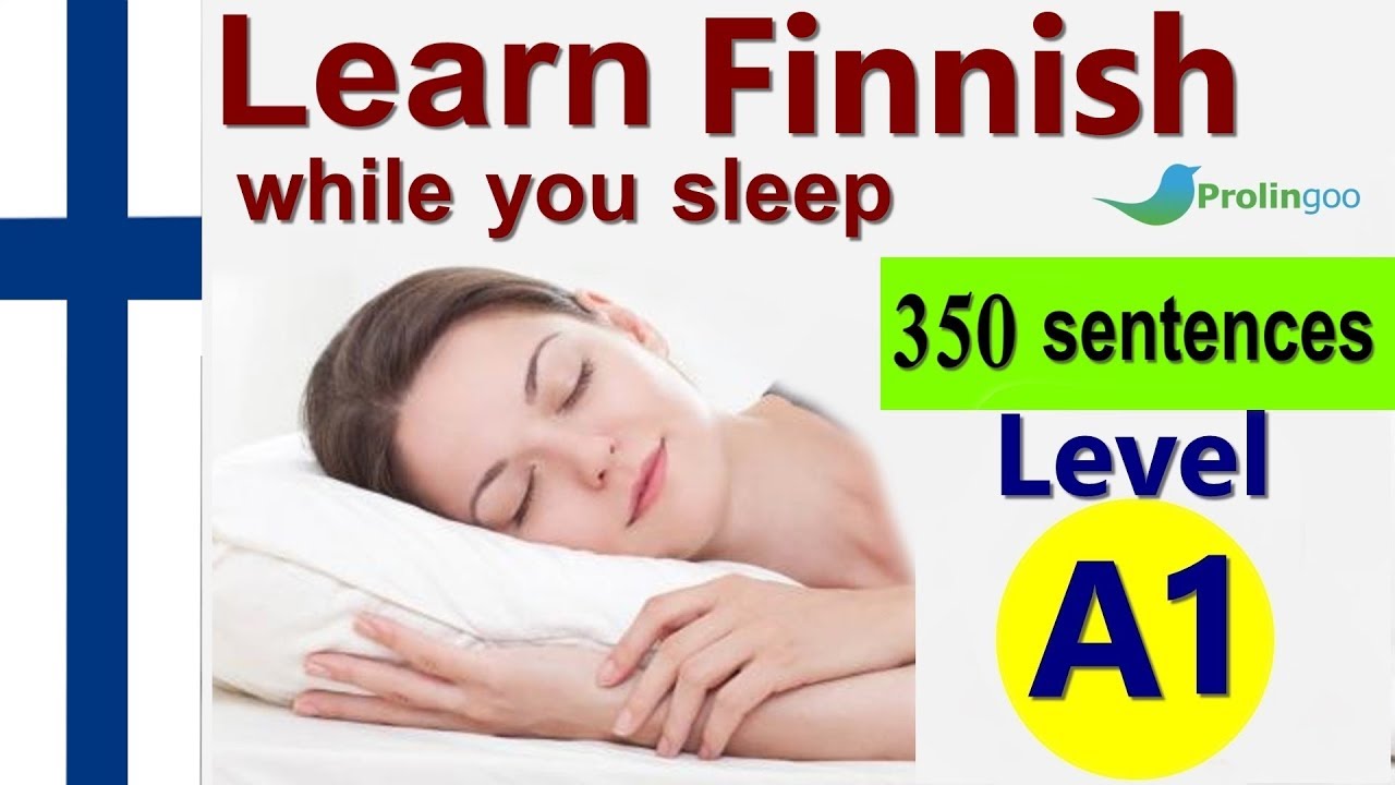 Learn Finnish While Sleeping | Most Important Finnish Phrases and Words