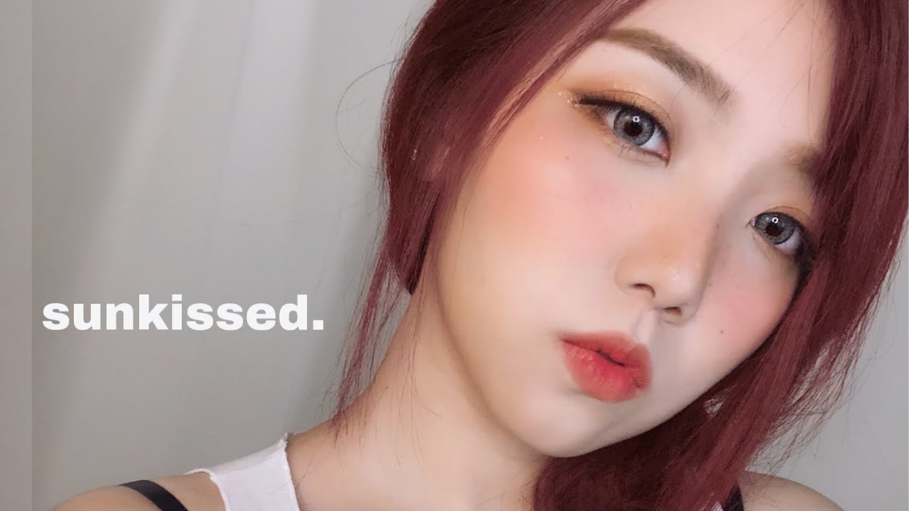 Glow Sunkissed Makeup + Fake Freckles Tutorial
