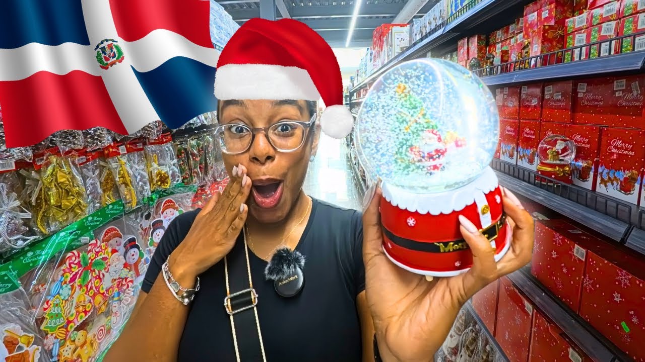 La Navidad llega TEMPRANO en República Dominicana. MI PRIMERA VEZ viviendo la NAVIDAD.