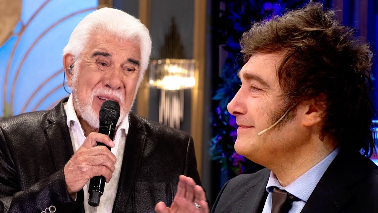 ¡LA SORPRESA DE MIRTHA PARA EL PRESIDENTE! Raúl Lavié cantó en vivo y lo sumaron a la mesa