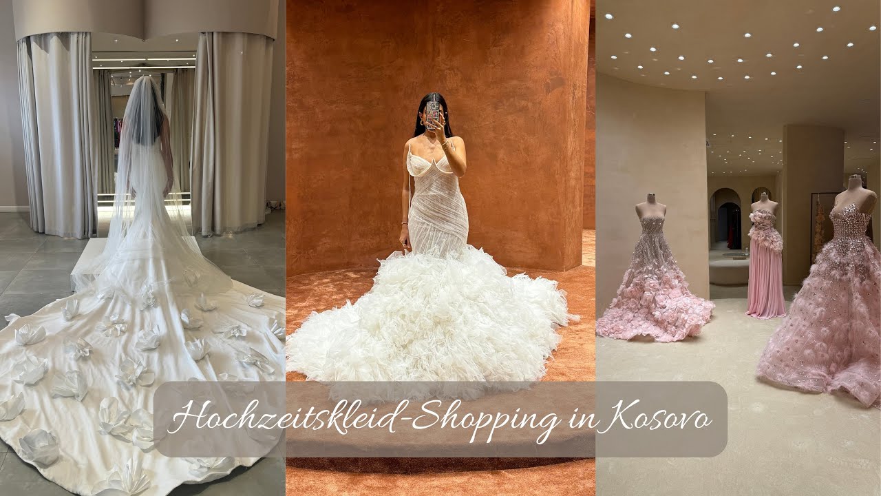 TRAUMKLEID IN KOSOVO GEFUNDEN 👰🏽‍♀️💍✨ l SARA & DOLUNAY