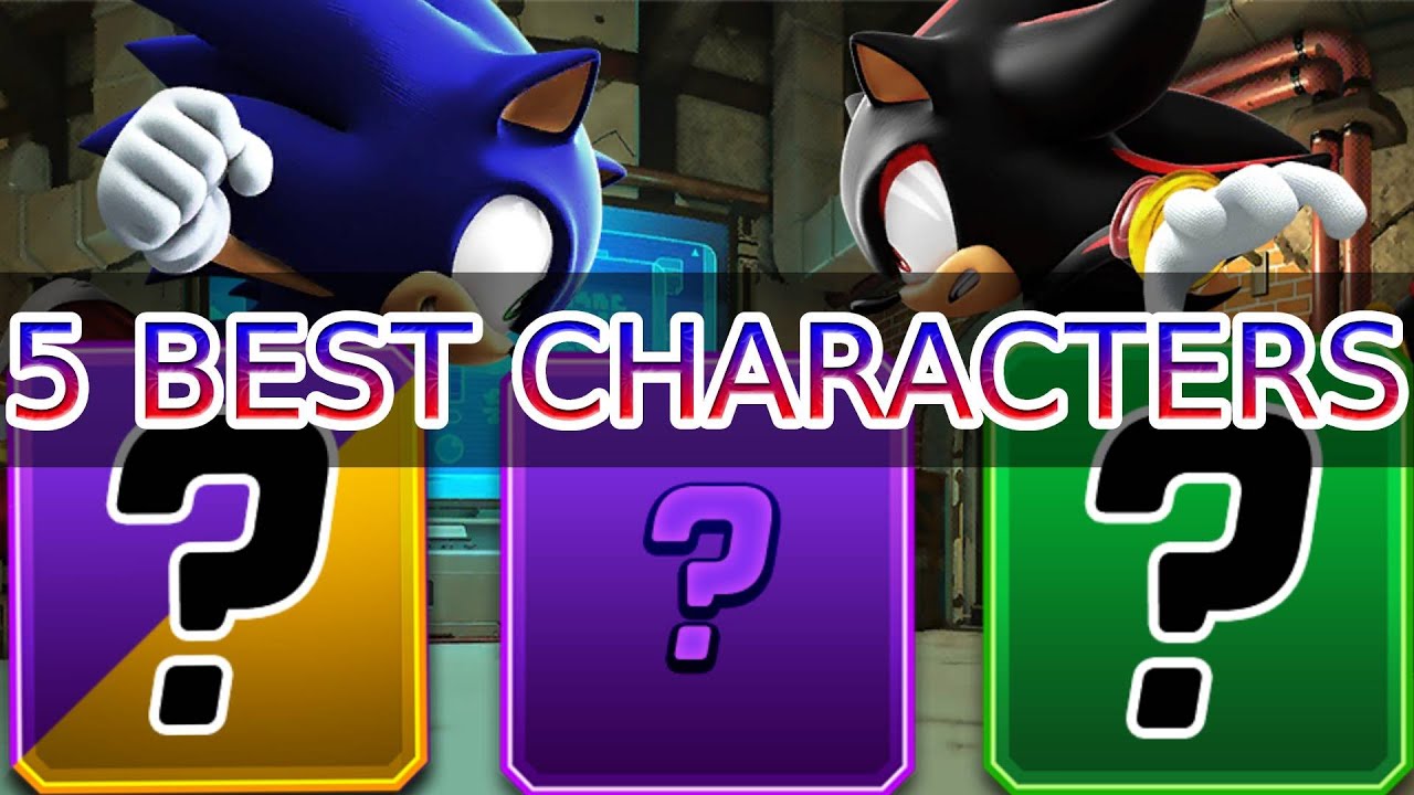 5 BEST Characters in Sonic Forces Speed Battle (with memes)