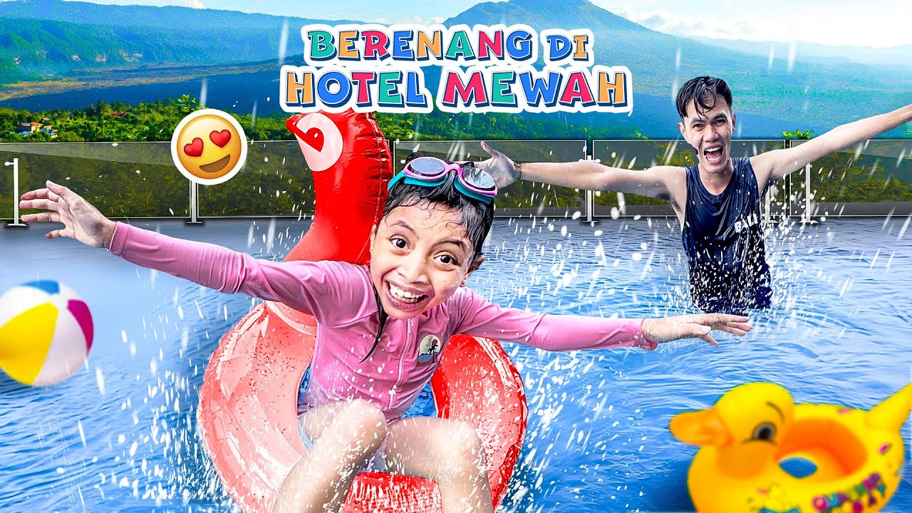 LEIKA DAN LEXIE BERENANG DI HOTEL MEWAH SURABAYA 😍 LIBURAN BARENG KELUARGA