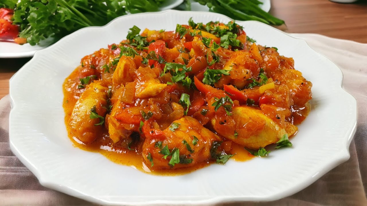 Mancare de Praz cu Carne de Pui | Reteta Rapida de Praz cu Legume | Bucataria Mariei
