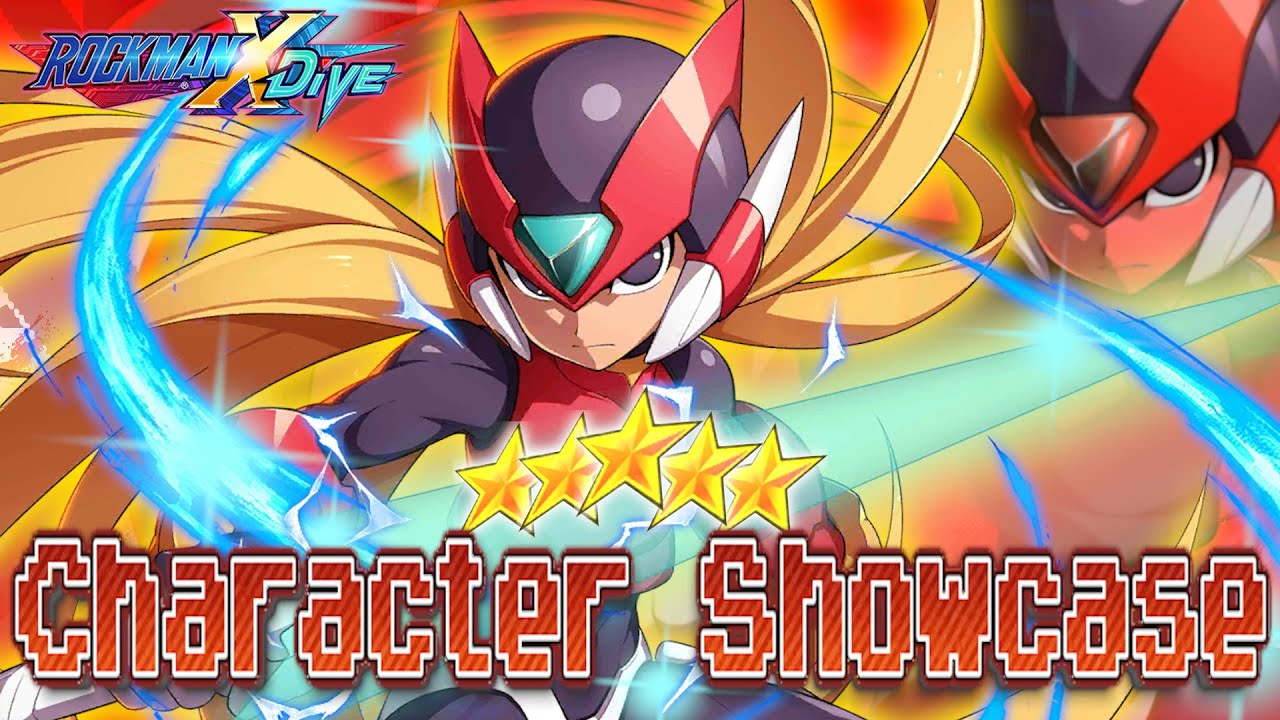 Zero (Z) 5* Character Showcase - Mega Man X DiVE