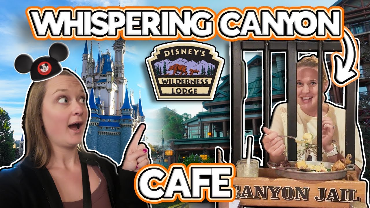 Самый отвратительный ужин в Диснейленде! (Кафе Whispering Canyon в отеле Wilderness Lodge)