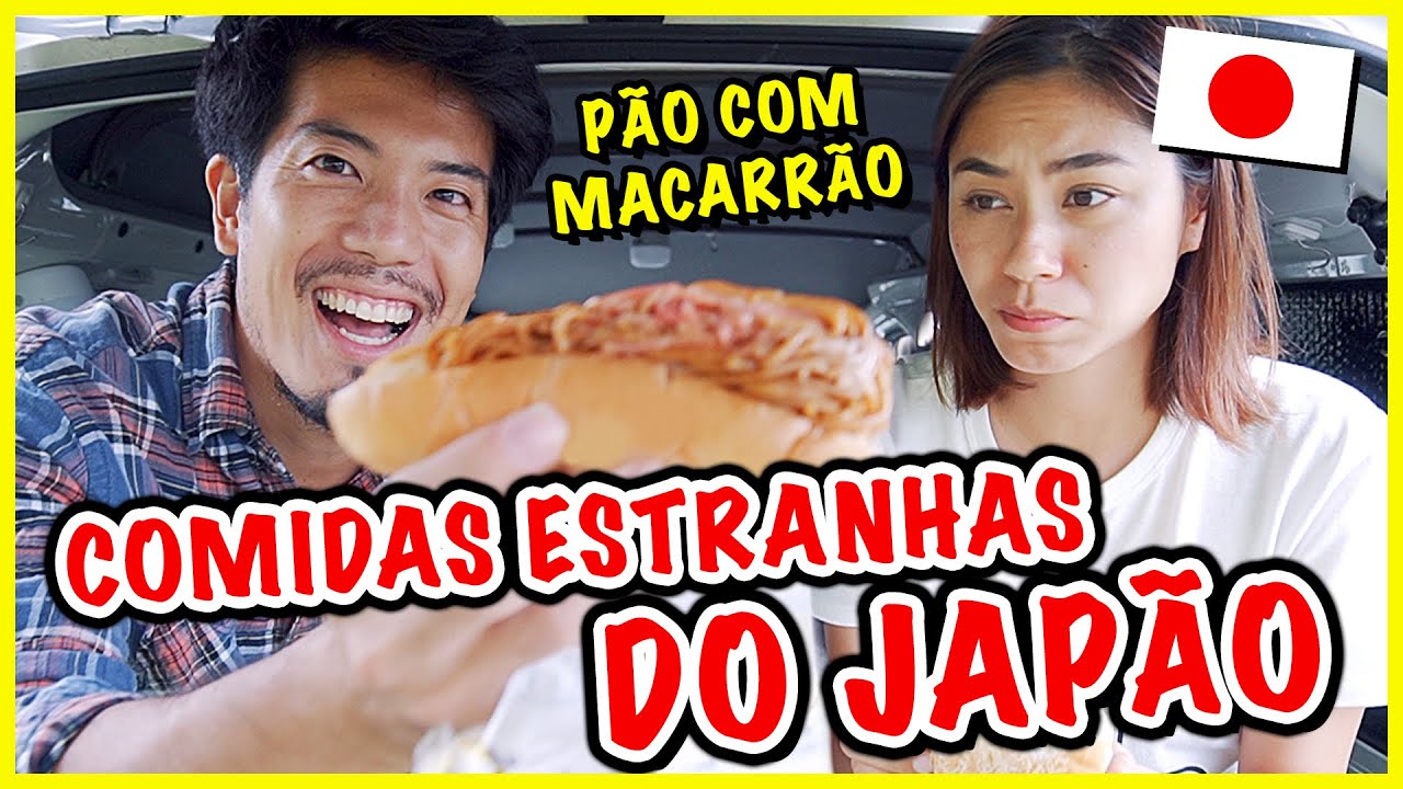 Comidas estranhas do Japão - Pão com macarrão