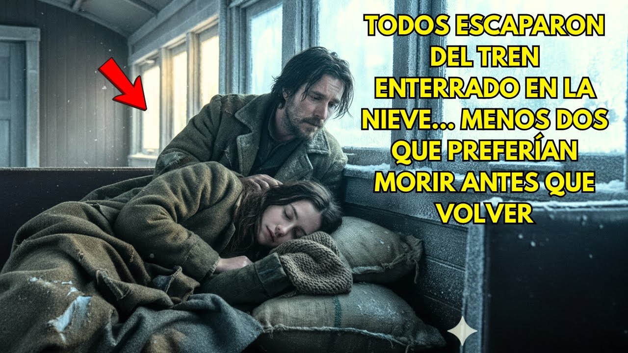 TODOS ESCAPARON DEL TREN ENTERRADO EN LA NIEVE… MENOS DOS QUE PREFERÍAN MORIR ANTES QUE VOLVER