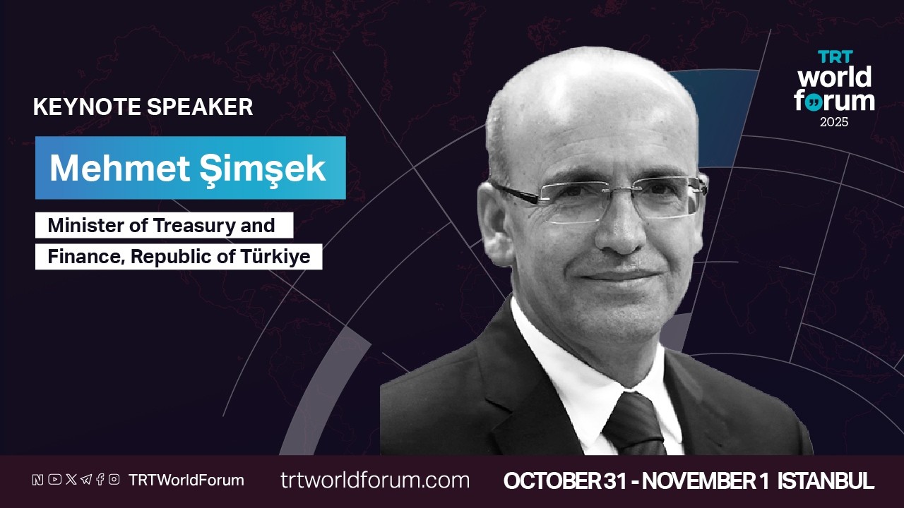 Mehmet Şimşek, Minister of Treasury and Finance, Republic of Türkiye | TRT World Forum 2025