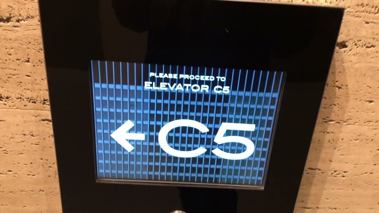 Fast Otis/TK Traction Destination Dispatch Elevators at TD Centre TD Bank Tower in Toronto ON