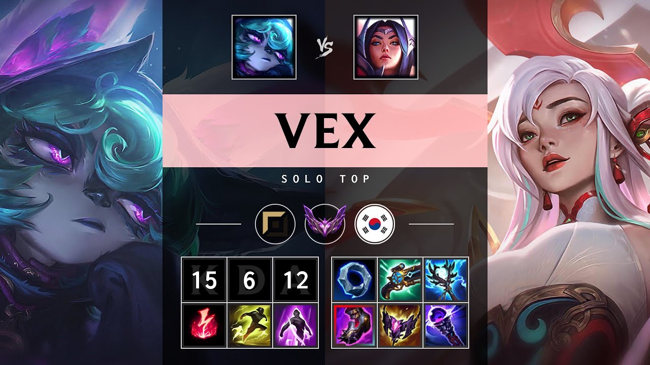 Vex Top vs Irelia - KR Master Patch 25.S1.2