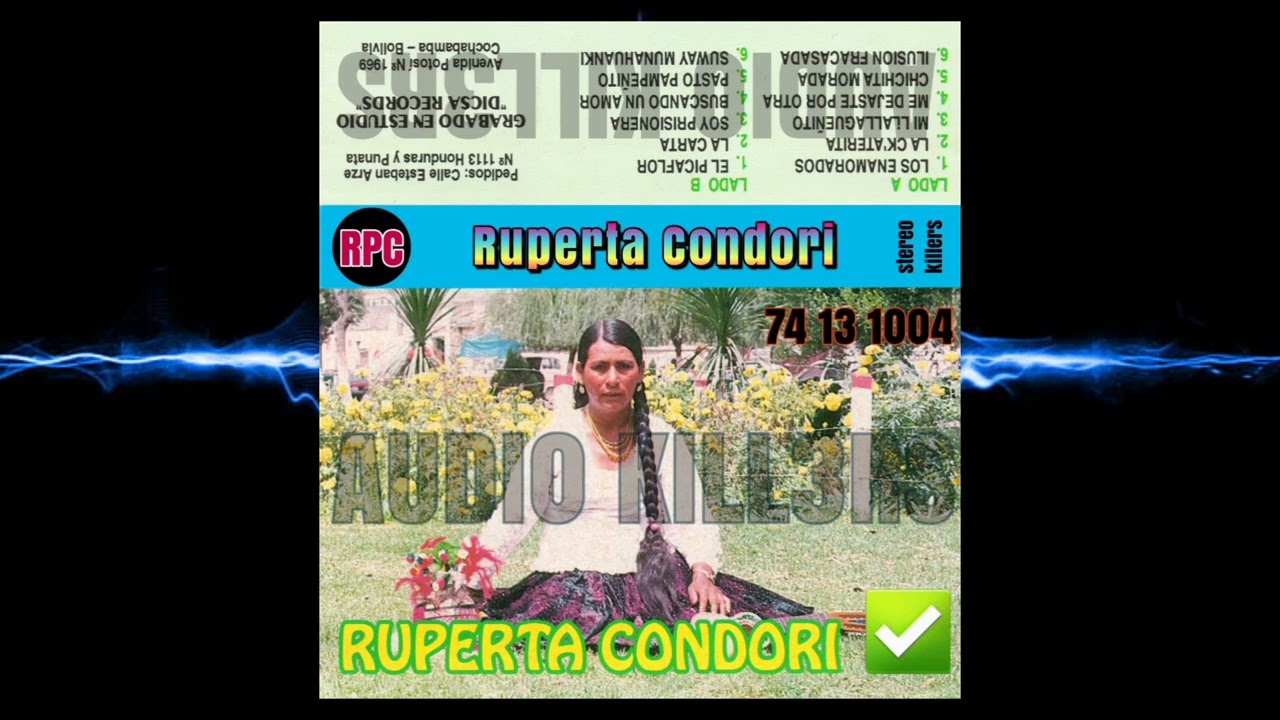 🇧🇴🇧🇴 RUPERTA CONDORI Y RAUL BALCAS DEL AÑO 95 MATERIAL VERSIÓN ORIGINAL CD ▶️ 👉