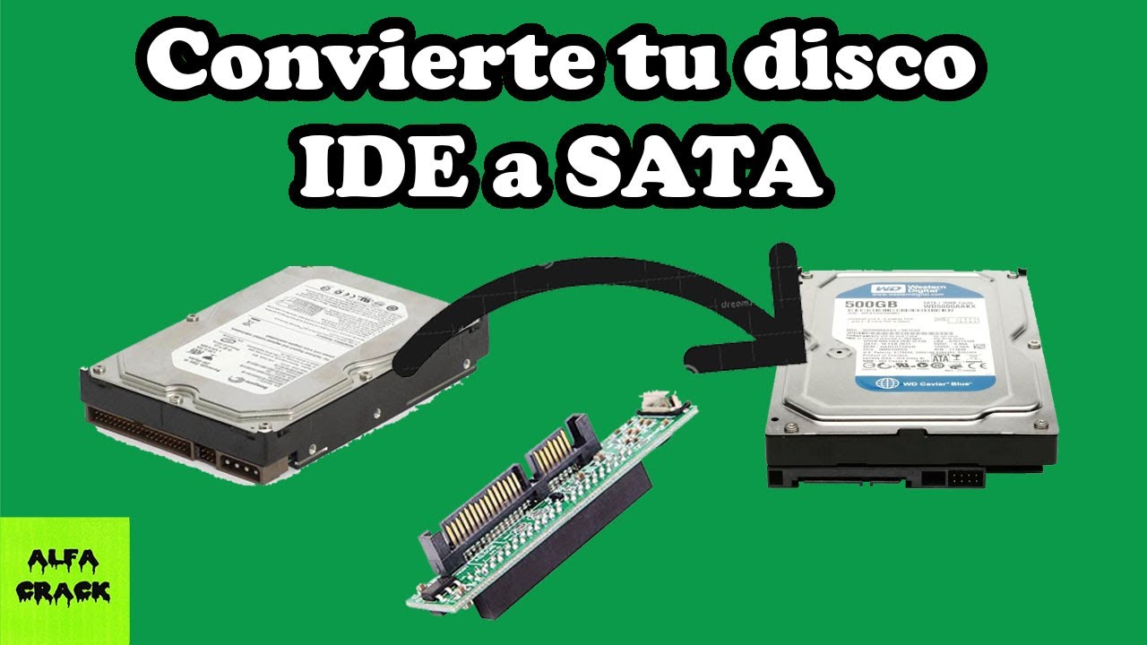 Convierte Disco Duro IDE a SATA para PC nuevas