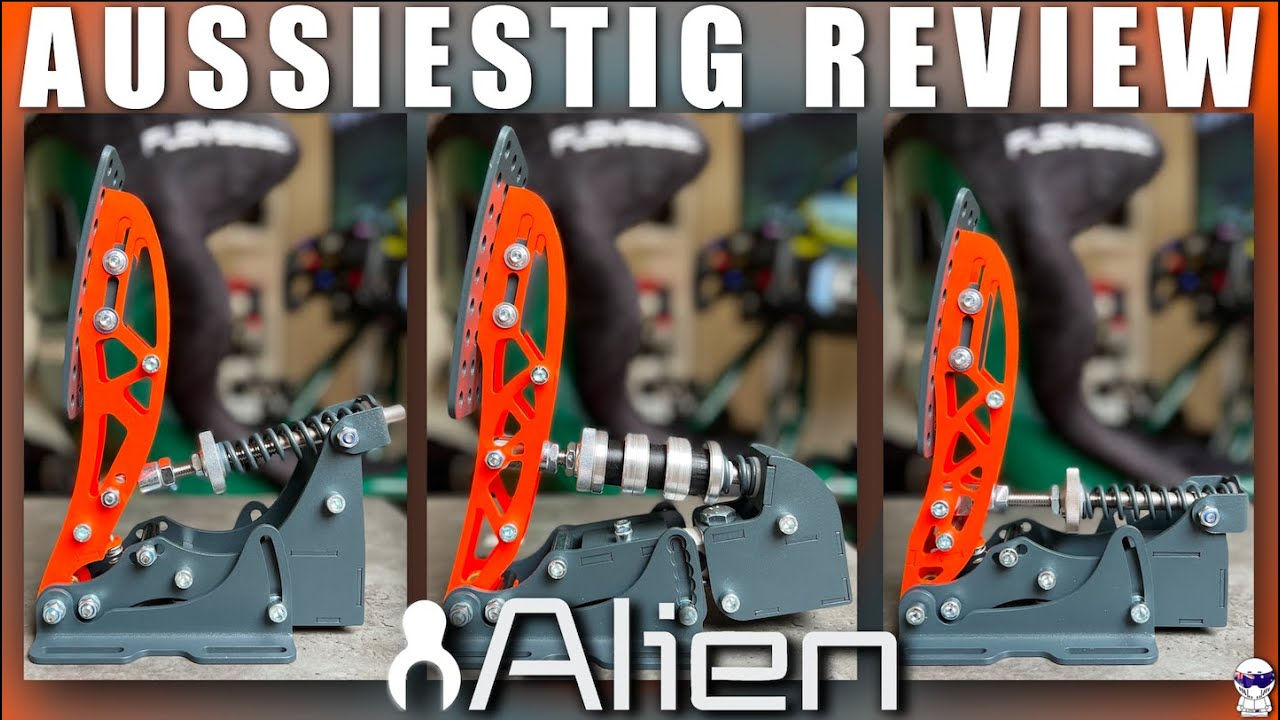 AussieStig Reviews Sim Alien's (RACE EDITION) Sim Racing Pedals