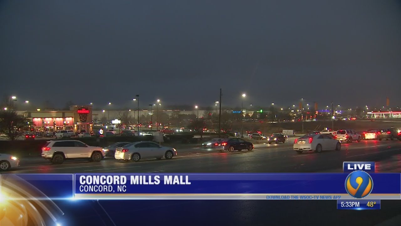 Traffic nightmare continues at Concord Mills mall