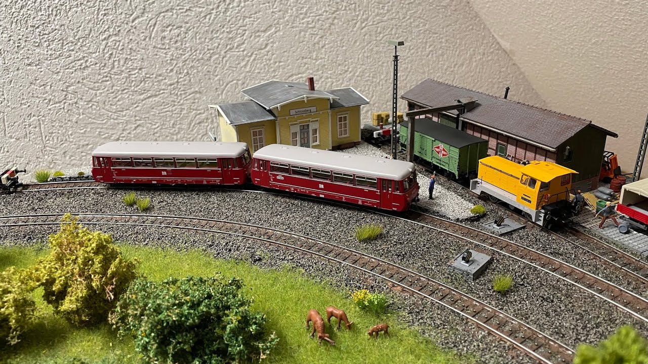 TV Burgstein: Betrieb mit Fahrzeugen der Deutschen Reichsbahn (DR)