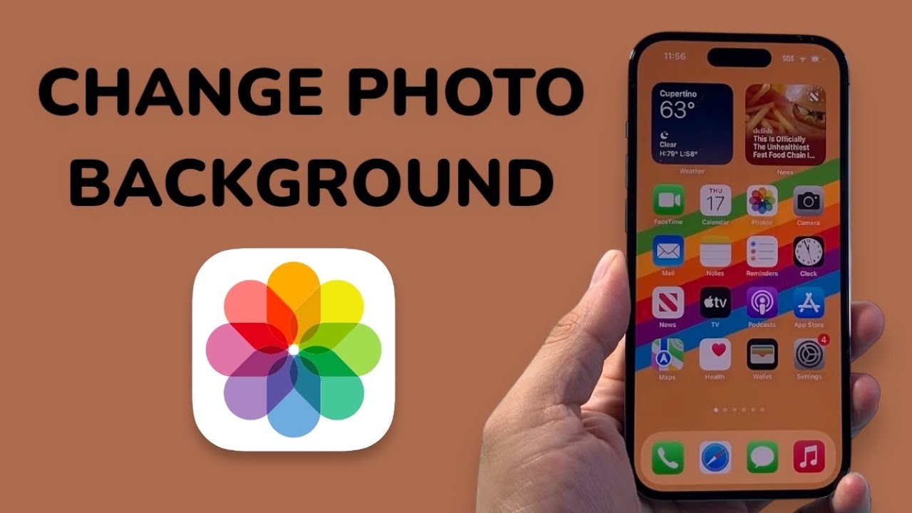 How To Change Photo Background On iPhone
