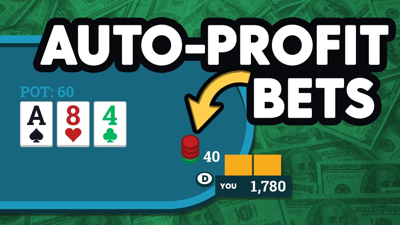 What Are AUTO-PROFIT Bets In Poker? (+Examples) | SplitSuit