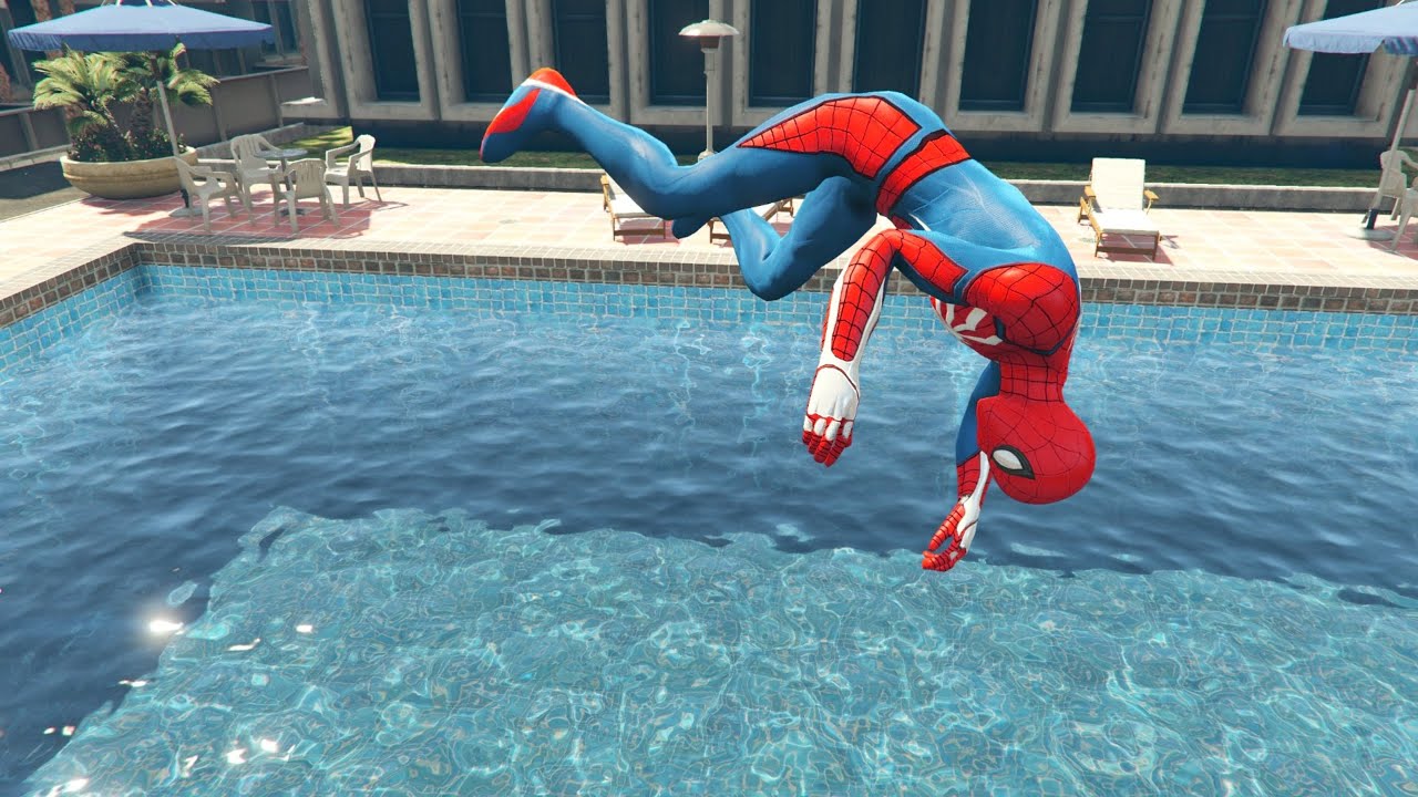 GTA 5 Water Ragdolls Spiderman ep.13 (Euphoria Physics, Fails, Funny Moments)