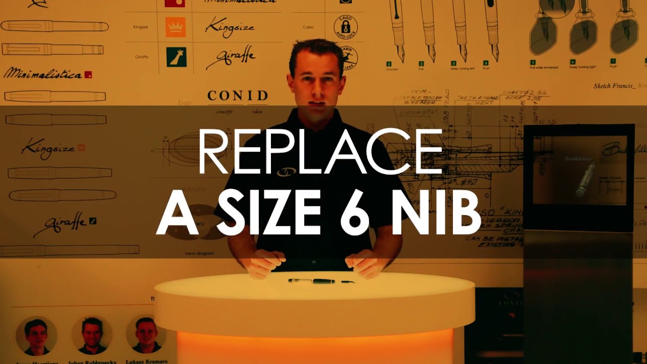 How to replace a size 6 nib