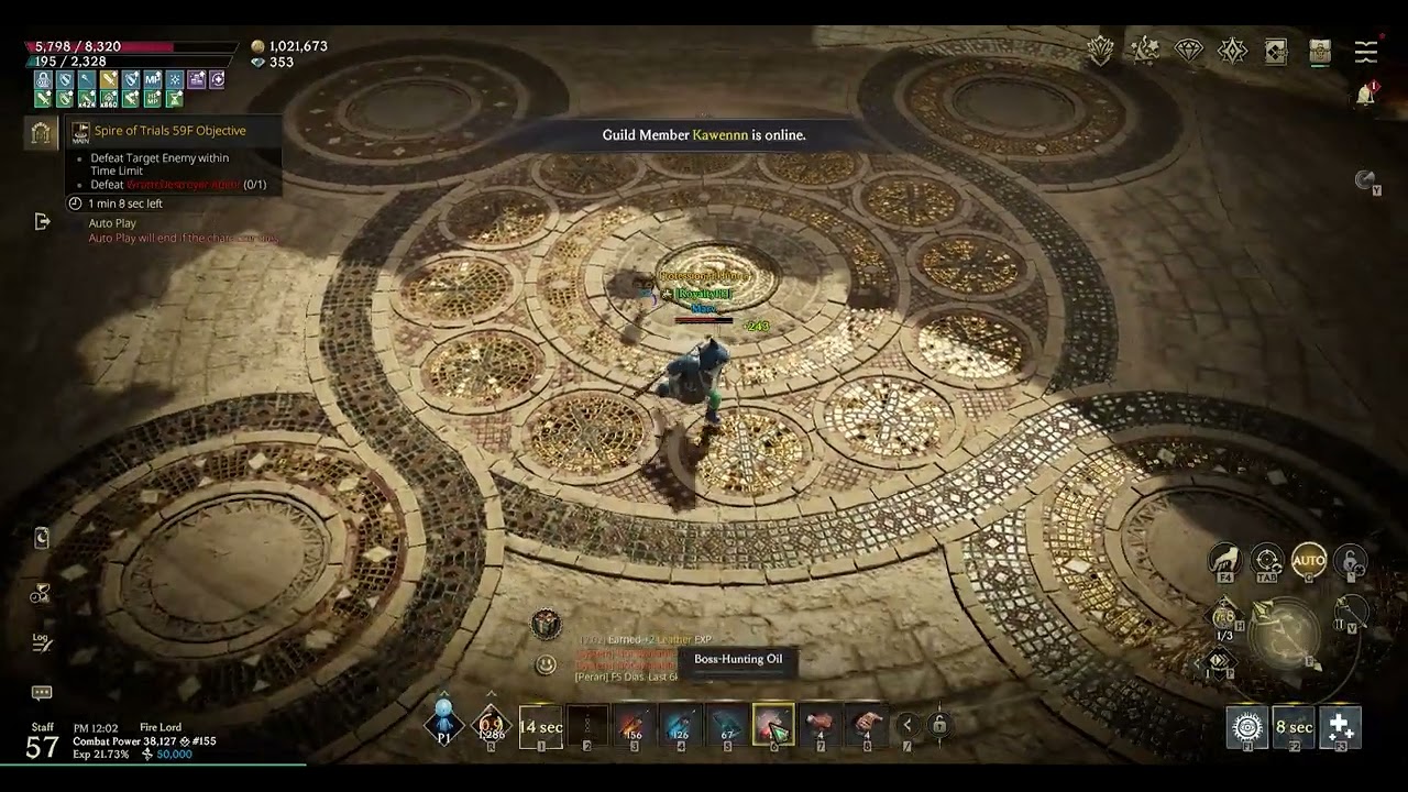 59F Spire of Trials - LordNine: Infinite Class | Staff POV #로드나인 #lordnine
