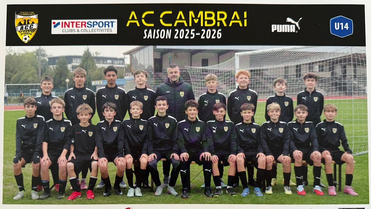 Vieux-Condé / AC Cambrai U14 (31/01/2026) 1ére mi-temps 