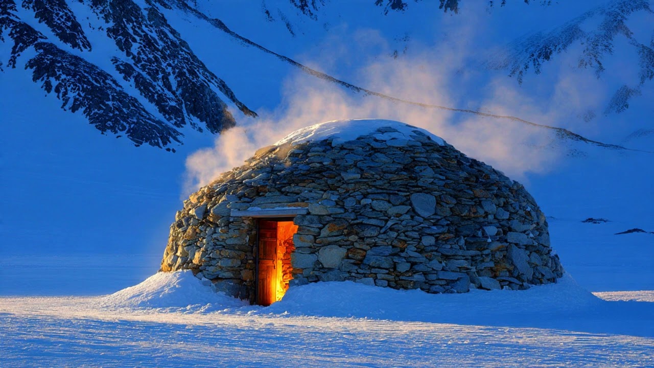 Comment la cabane en pierre ronde d’un chasseur a gardé 55° de chaleur pendant que d’autres gelaient