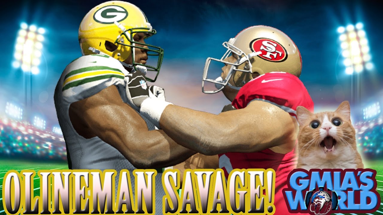 ЖЕСТКАЯ ДИЧЬ! ЛАЙНМЕН В РОЛИ РЕСИВЕРА &mdash; ЭТО СИЛА! | MADDEN 17 ULTIMATE TEAM ГЕЙМПЛЕЙ