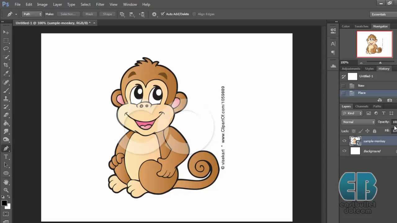 Tutorial Melukis Dengan Pen Tool Adobe Photoshop