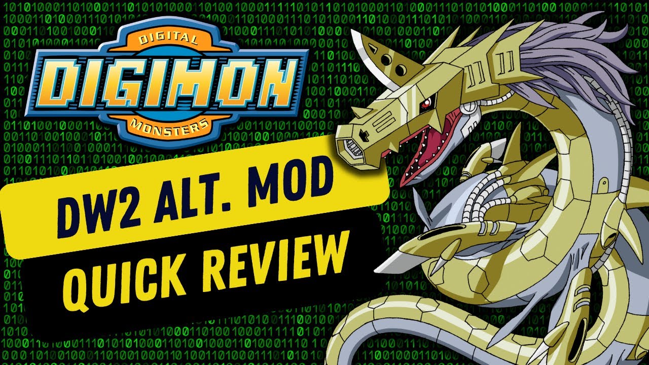 Digimon World 2 Alternative (Fan Mod) - A Quick Review!