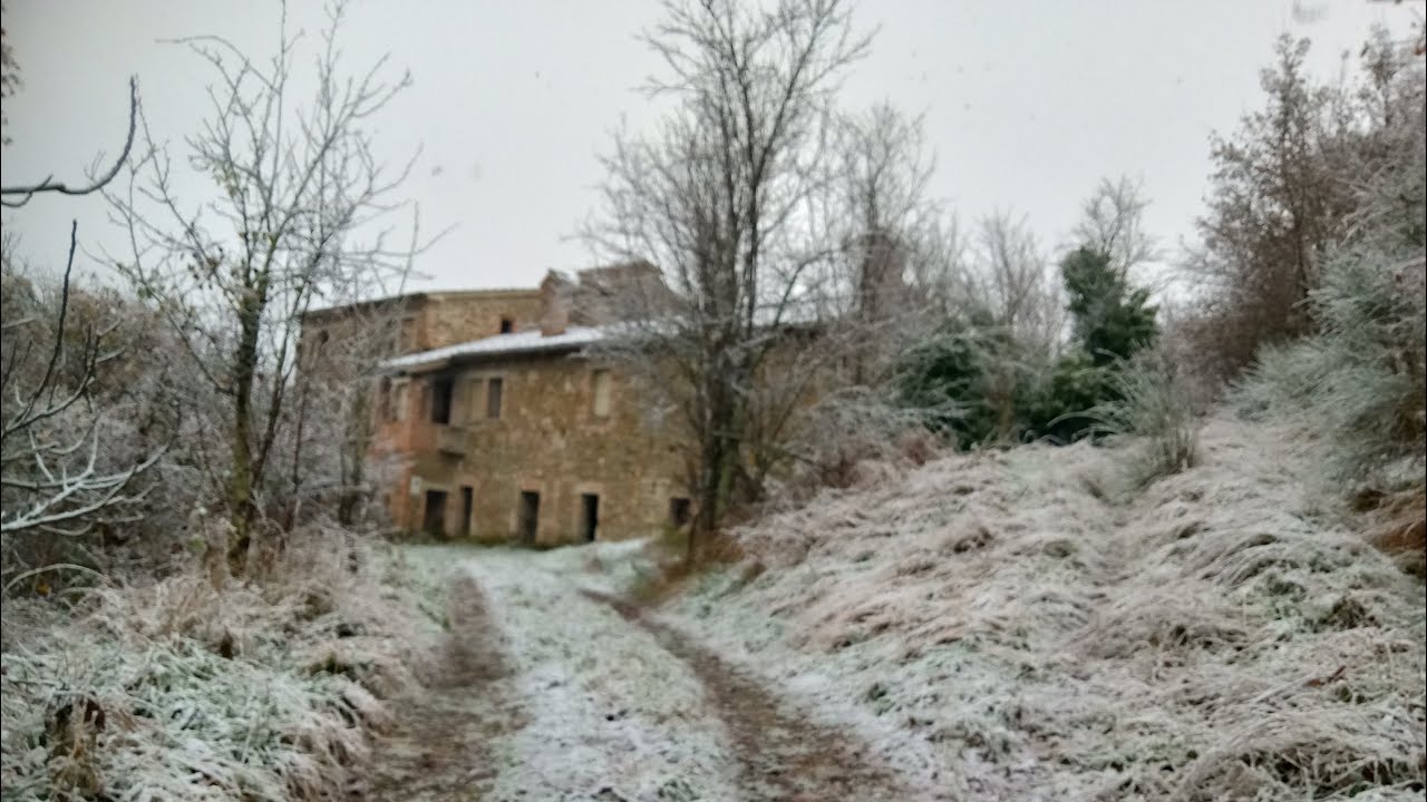 Colpalombo Trail 01 || Season first snow || gubbio Umbria 