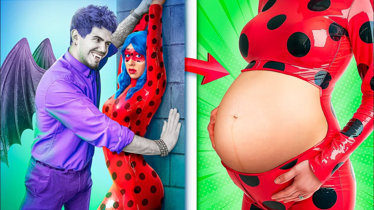 Le vampire et Ladybug se sont mariés | Ladybug enceinte