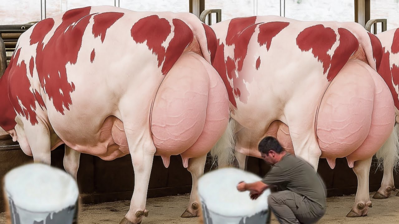 Red Friesian Cow | Sabse Khoobsurat Dairy Cow | High Milk Production Breed