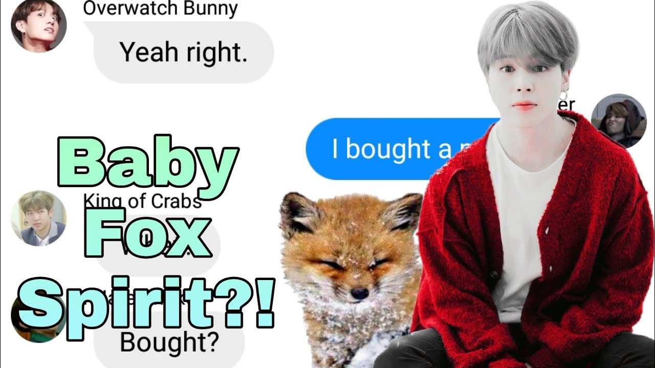BTS Texts - Jimin's Puppy (Baby Fox) Spirit?!