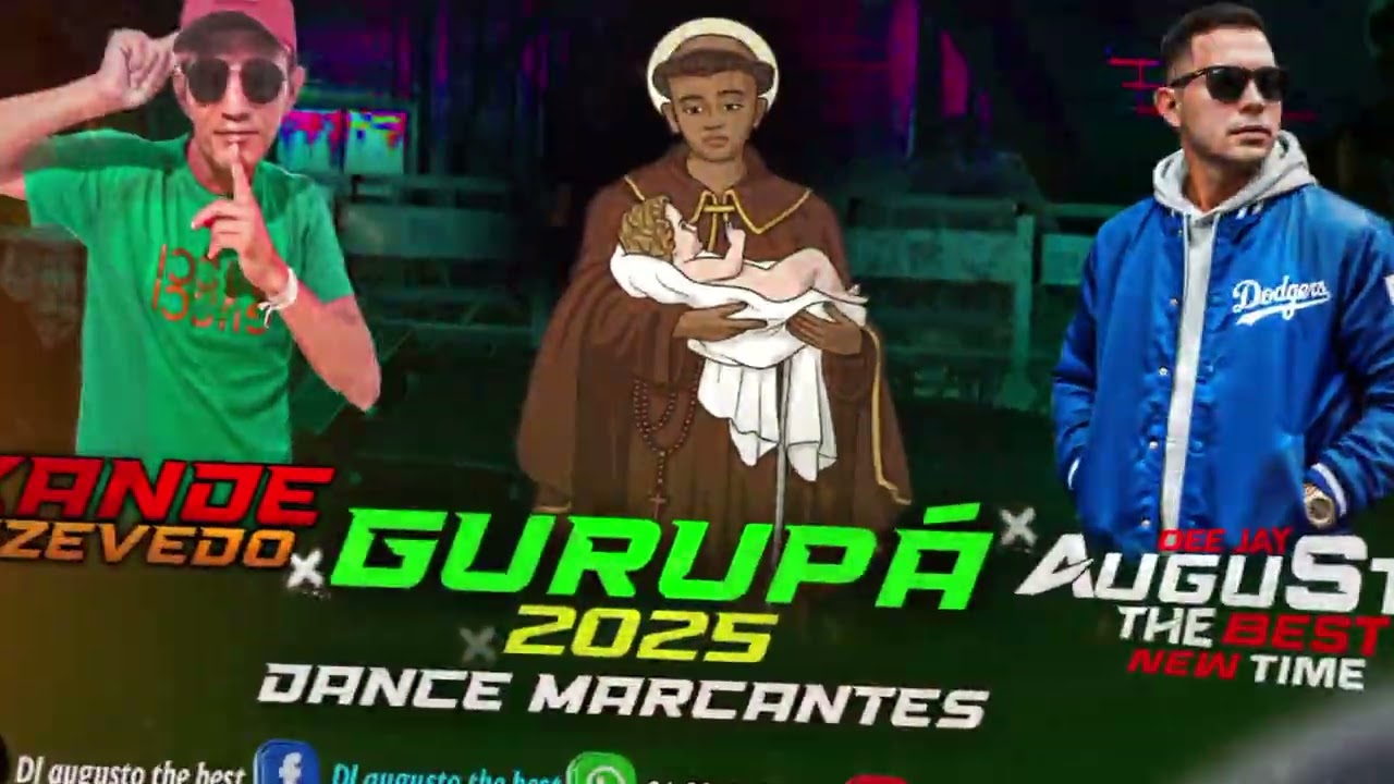 SET DANCE GURUPÁ MARCANTES 2025 XANDE AZEVEDO E DJ AUGUSTO THE BEST PRODUÇÕES.