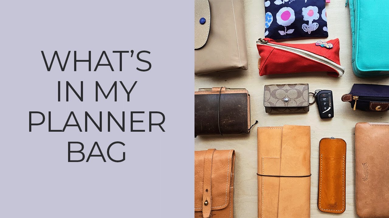 What's in My Planner / Journal Bag