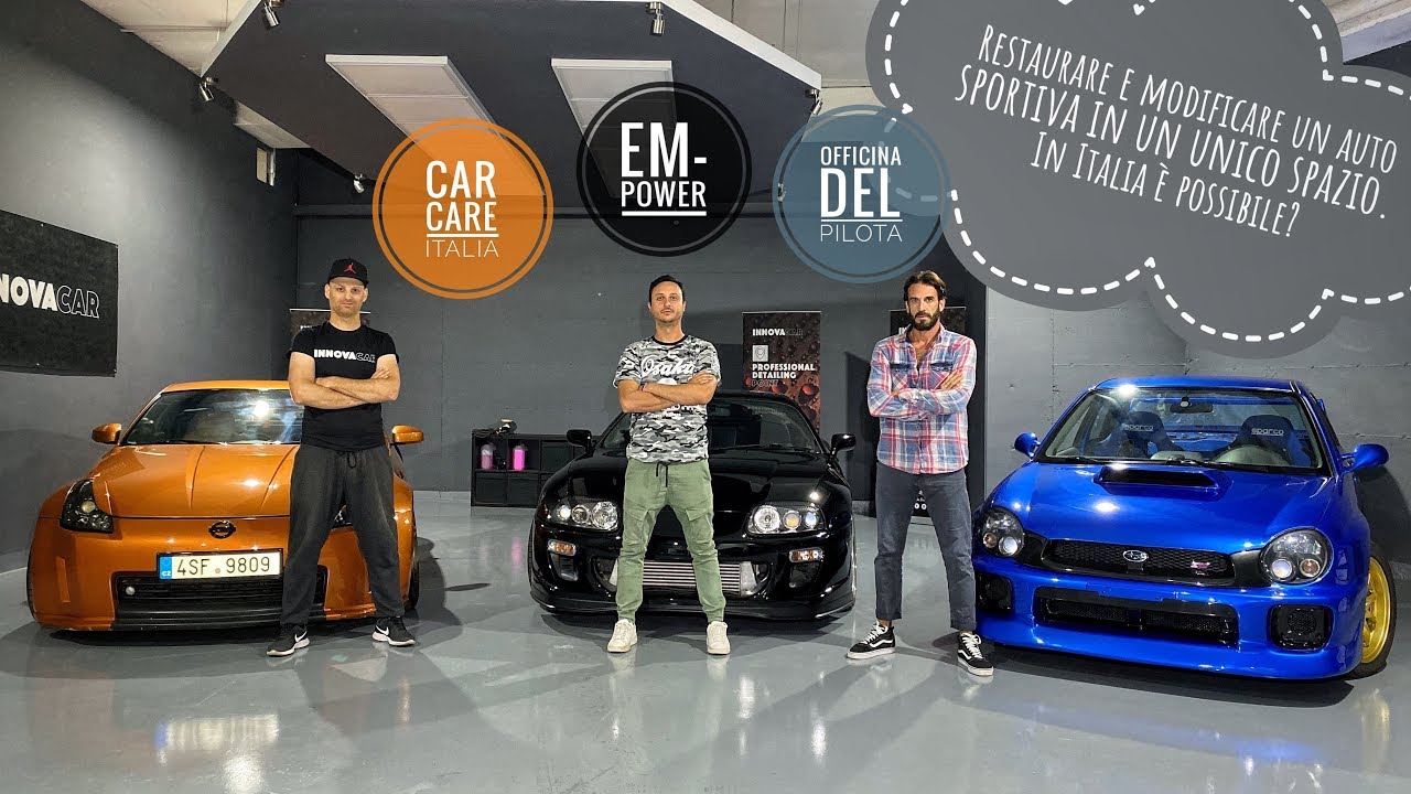 RESTAURARE E CUSTOMIZZARE AUTO IN UN UNICO SPAZIO. IN ITALIA E' POSSIBILE?