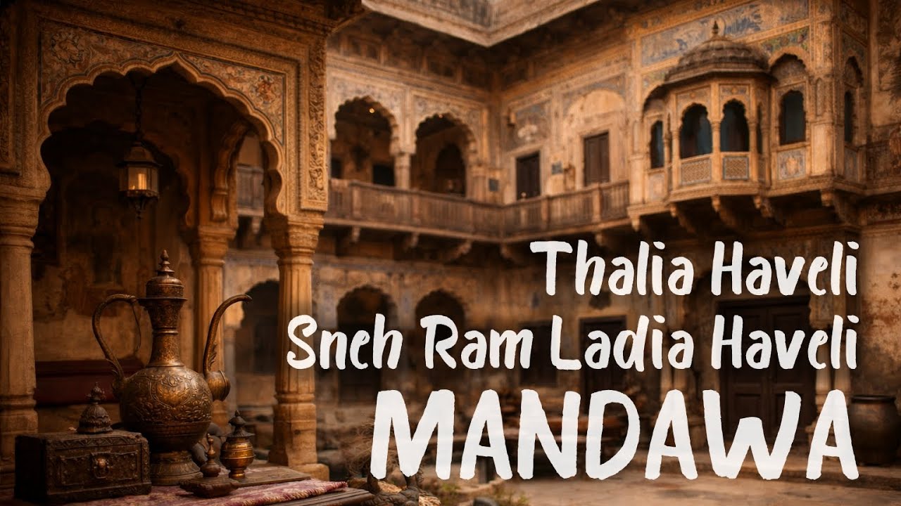 Sneh Ram Ladia & Thalia Haveli | Culture, Art & Bollywood Memories | Experiencing Mandawa - Part 2