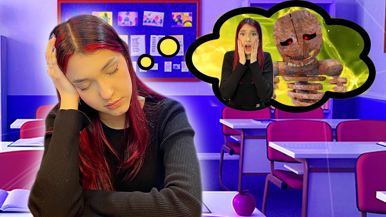 TIVE UM PESADELO MUITO RUIM NA ESCOLA (Mr Nightmare's School) | Família Luluca