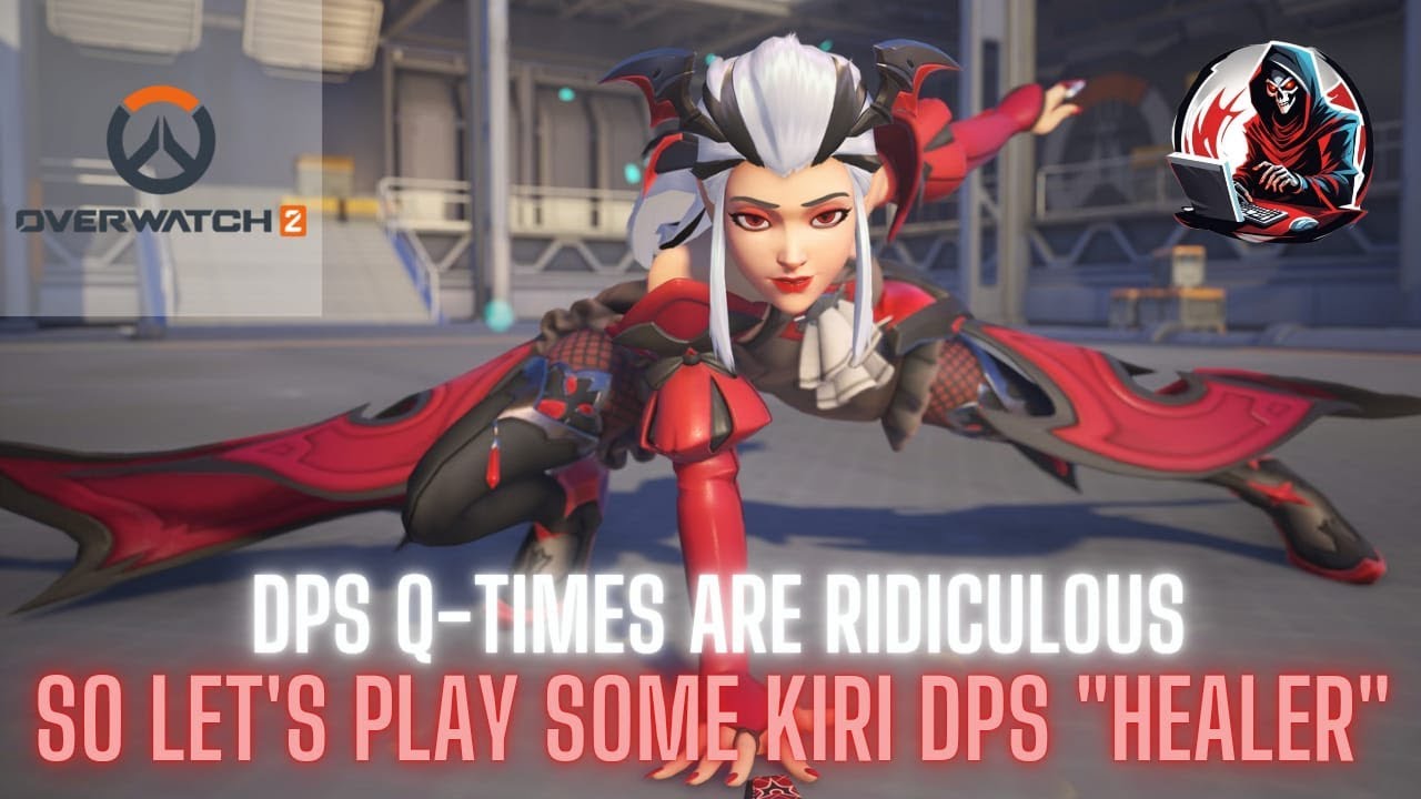 Overwatch 2 Kiri "healing" training cough cough ;)