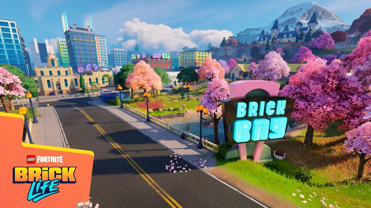 We Built a LEGO Fortnite Block Party!
