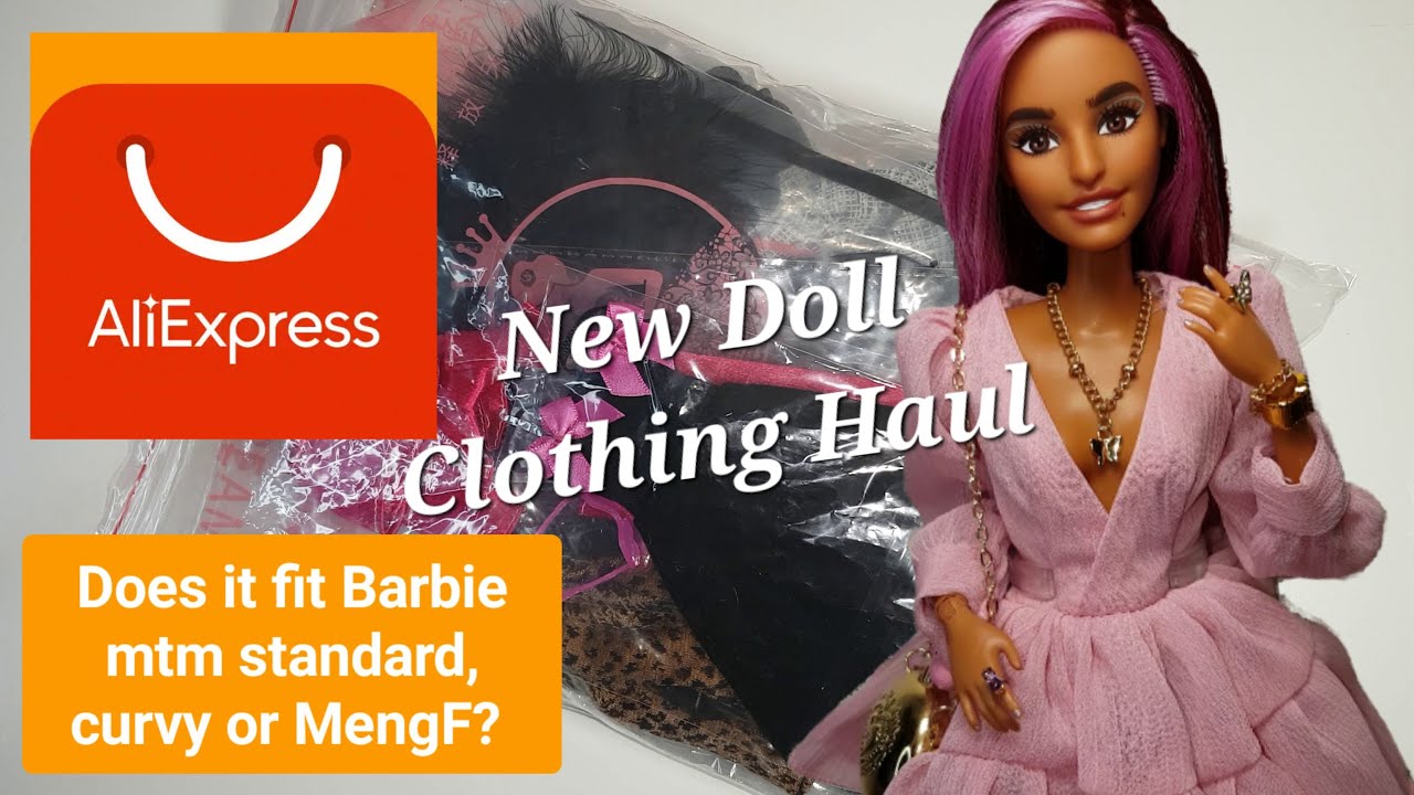 Обзор, примерка и стилизация одежды для кукол с Aliexpress^^