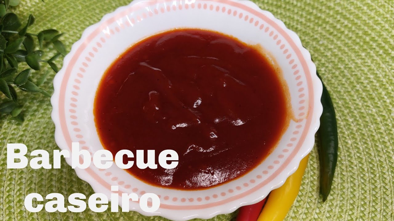 RECEITA DE MOLHO BARBECUE SIMPLES - SIMPLE BBQ SAUCE