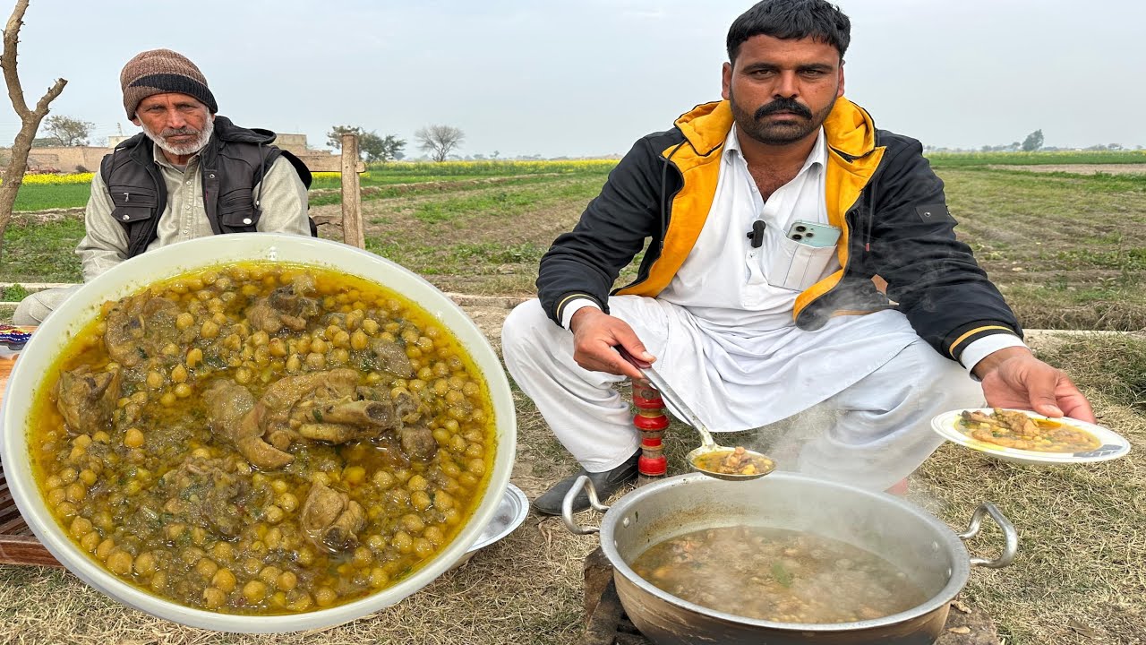 The Best Authentic Lahori Murg Cholay Recipe | Lahori Nashtay Walay Chanay